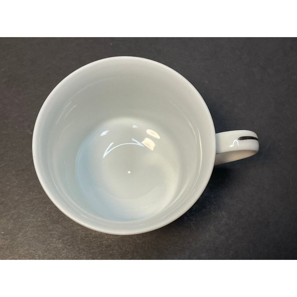Blue Whisper by Sheffield coffee cups & saucers set of 6 made in Japan 1985 tea - Picture 10 of 16